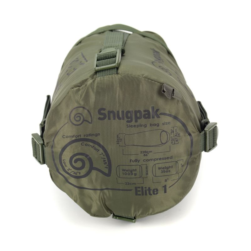 Snugpak 寝袋 Softie Elite1 スリーピングバッグ [ オリーブ ]