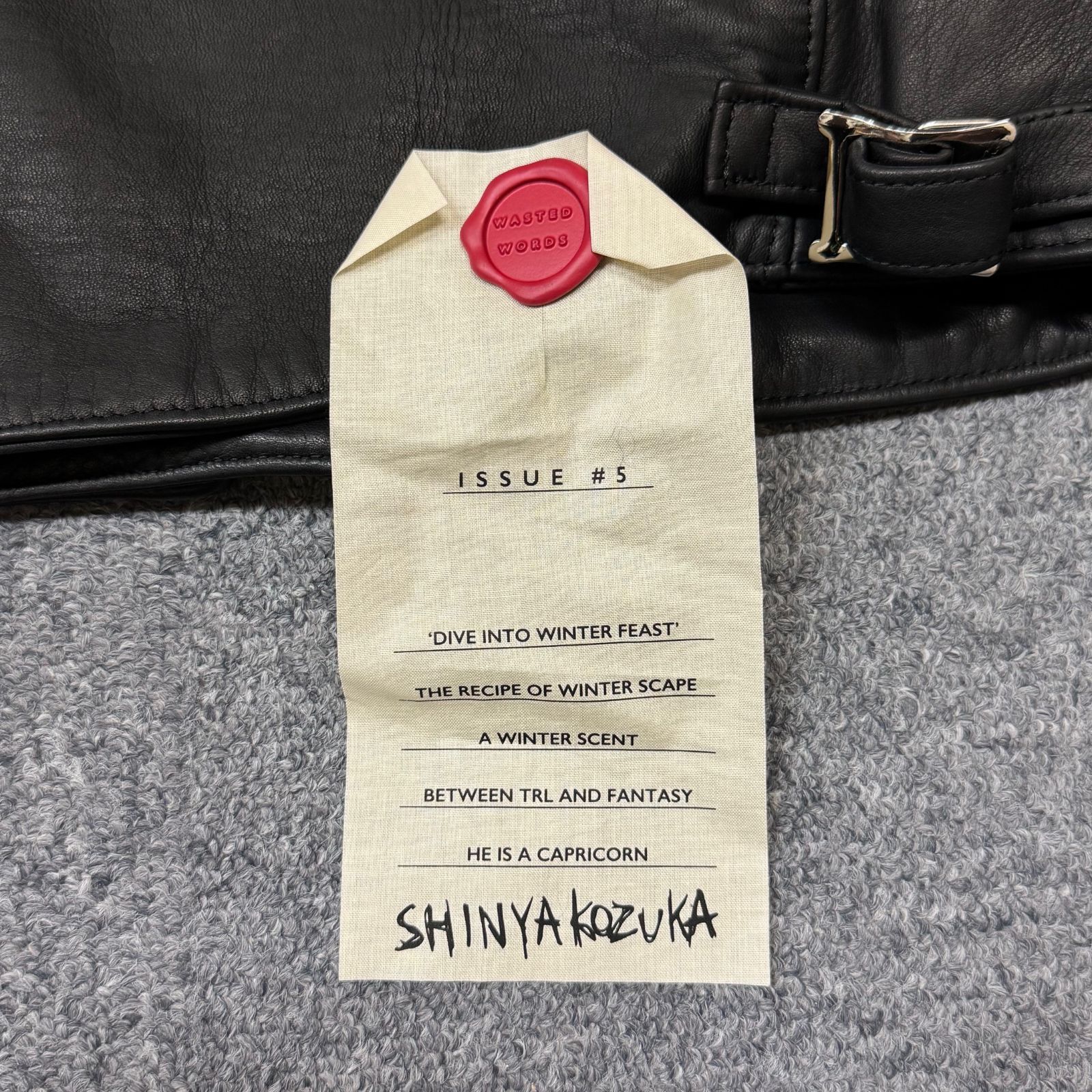参考上代198000円 未使用品 SHINYAKOZUKA 24AW ROCKER RIDERS JACKET