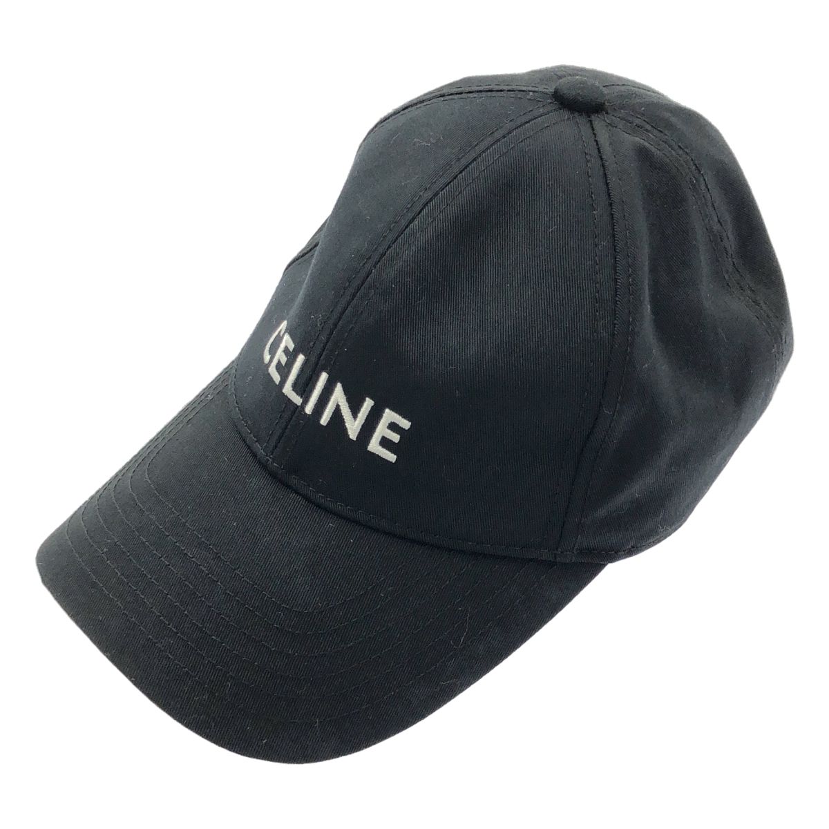 セリーヌ CELINE ロゴキャップ ブラック　Lサイズ CELINE - CELINE ロゴキャップ Lサイズの通販 by hara's shop