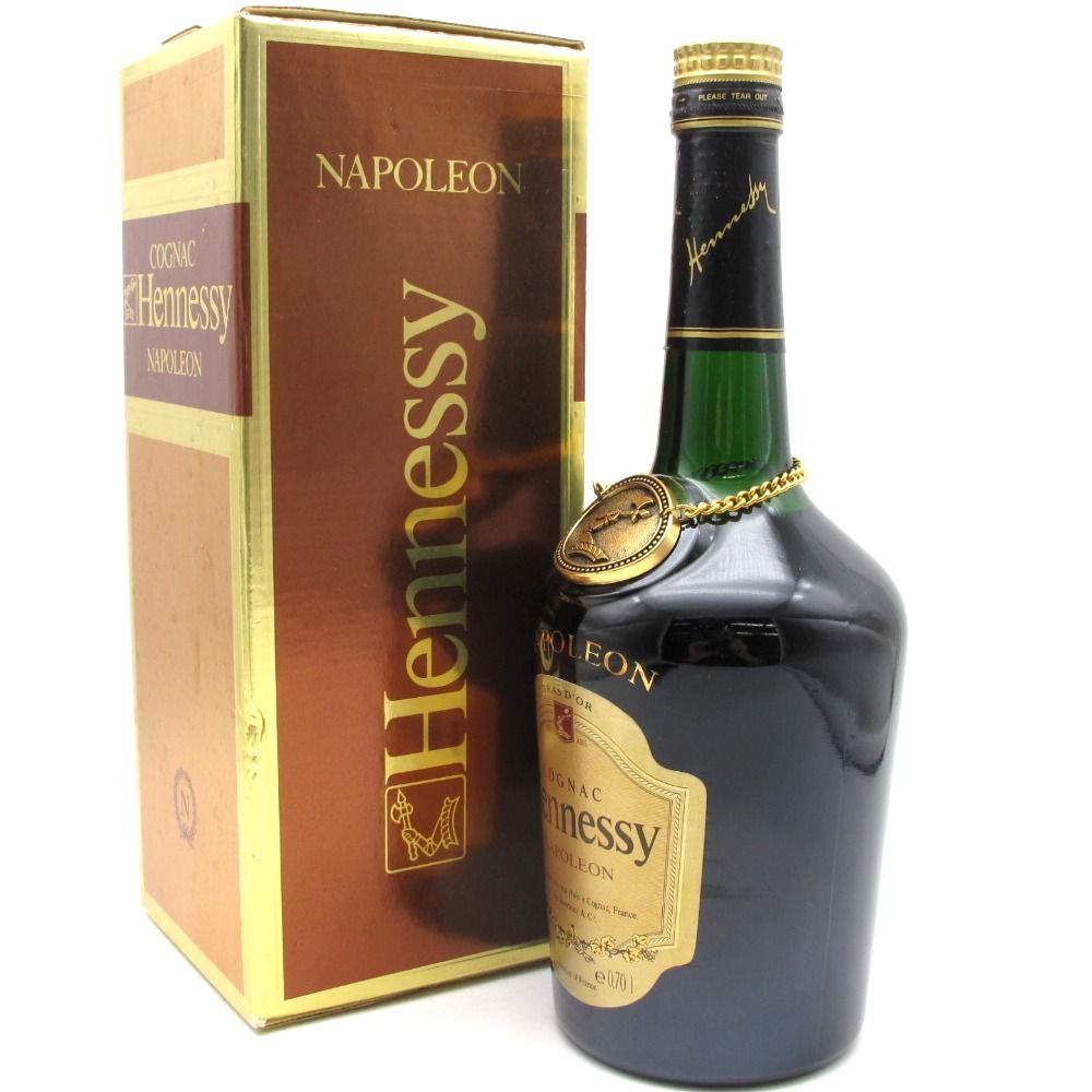 Hennessy ヘネシー ブランデー ナポレオン NAPOREON コニャック COGNAC グリーン クリアボトル 700ml 40% 洋酒 古酒  未開栓 - メルカリ