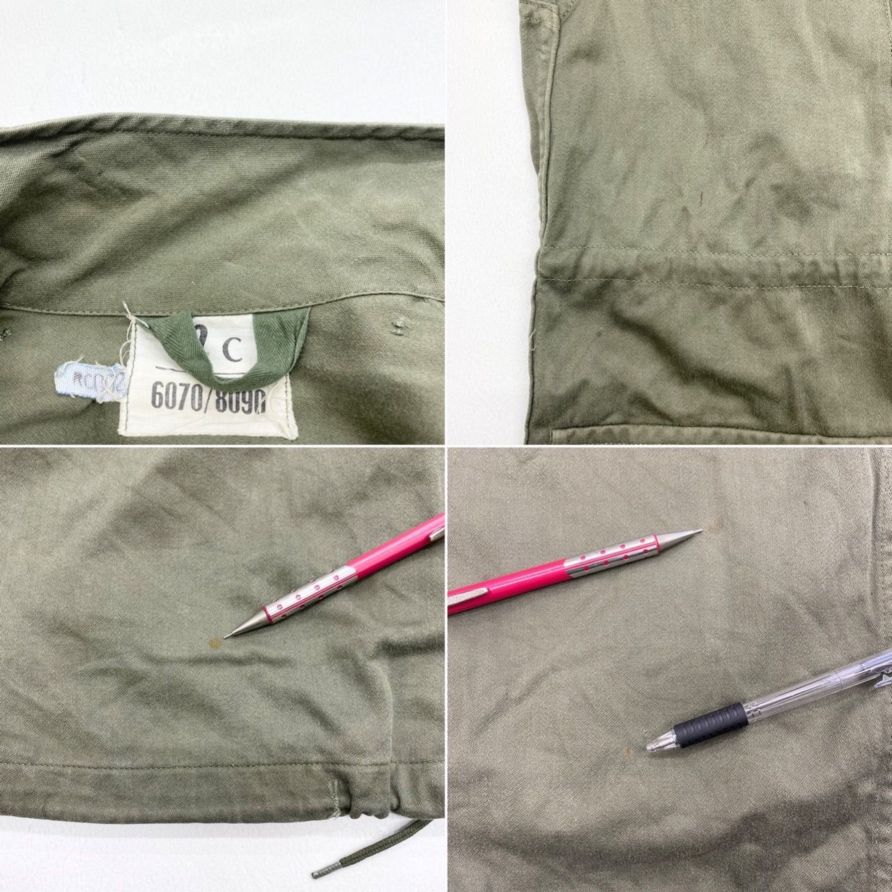 70’s フランス軍 M-64 フィールドジャケット ミリタリー 92C OD