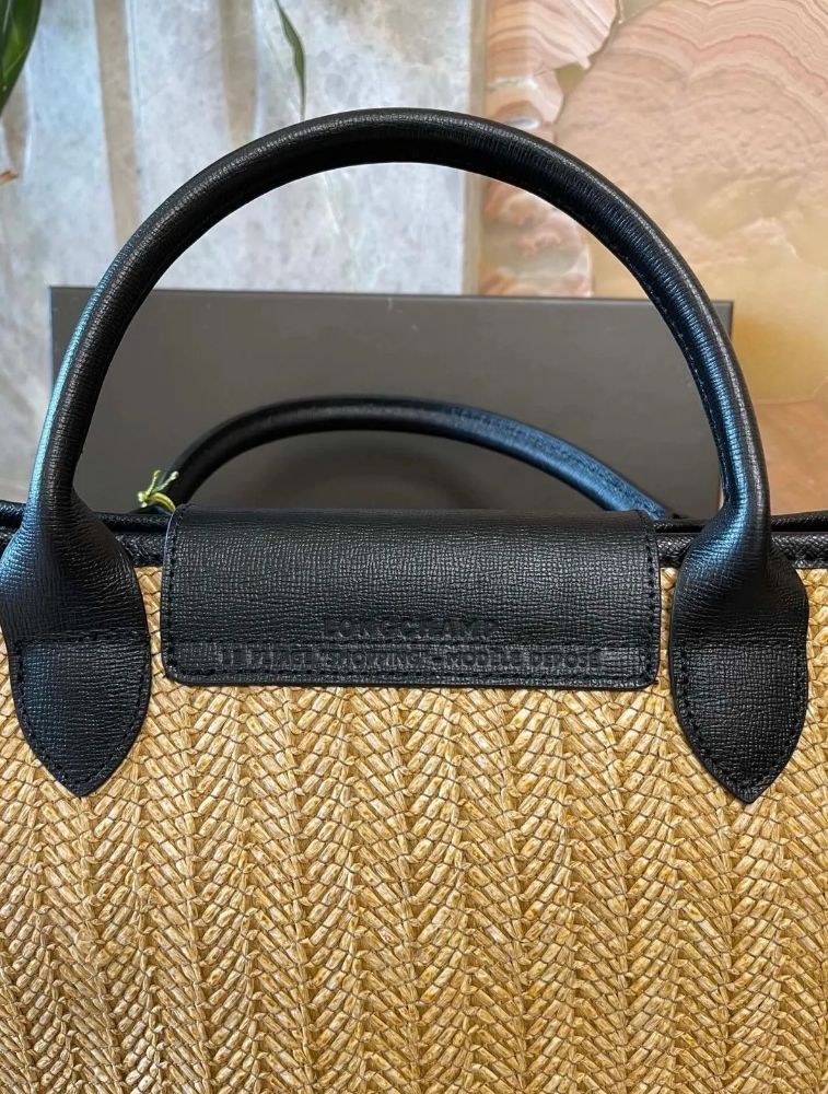 LONGCHAMP ロンシャン ル・プリアージュ ストロー バッグ かご