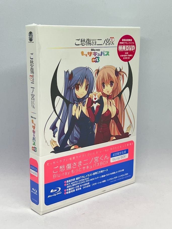 未開封】BD ブルーレイ ご愁傷さま二ノ宮くんBlu-ray もっとサキュバス  