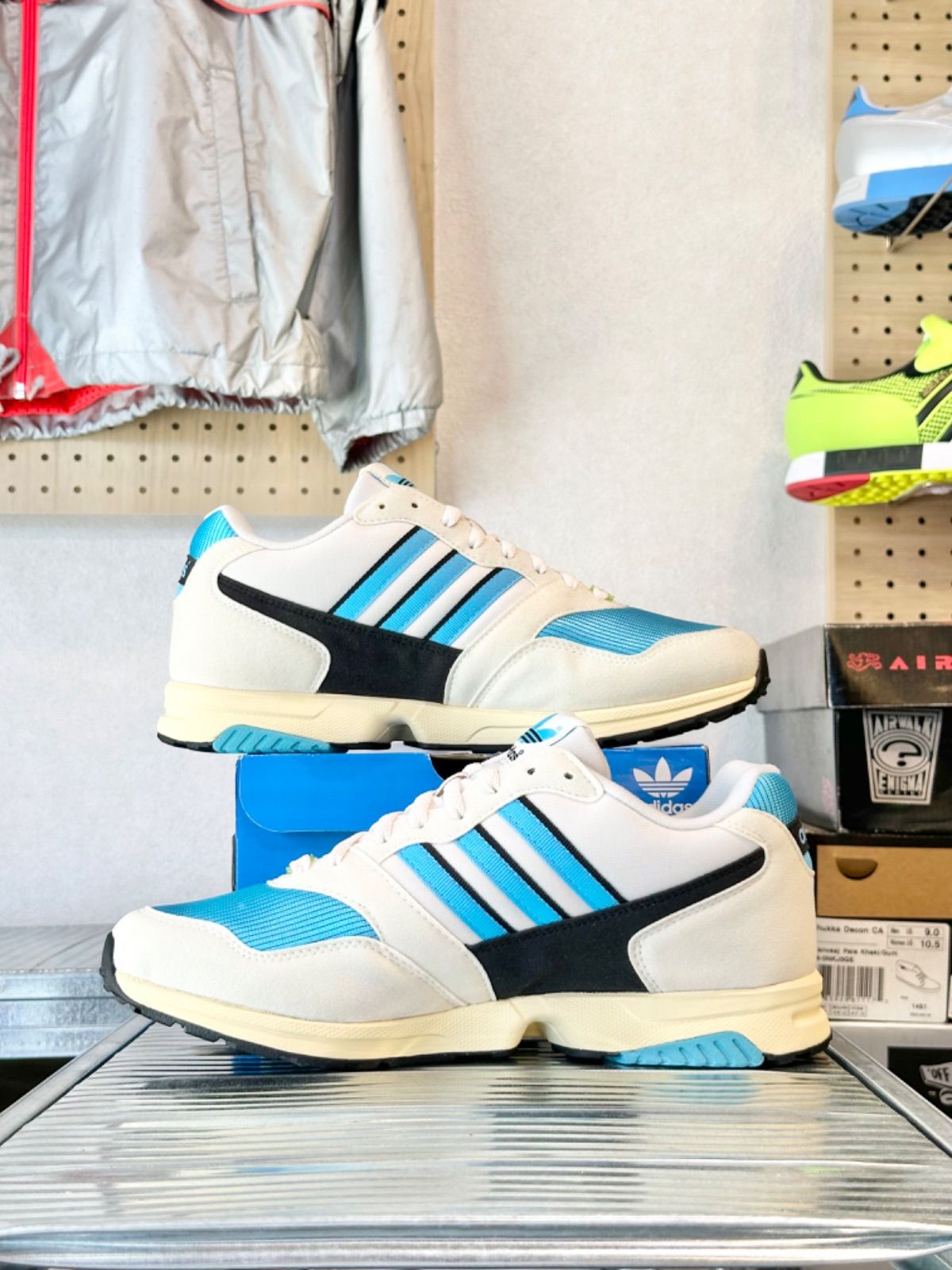 0 C ZX adidas Adidas Sneaker Retro | Grey A-ZX - SVD White Blue