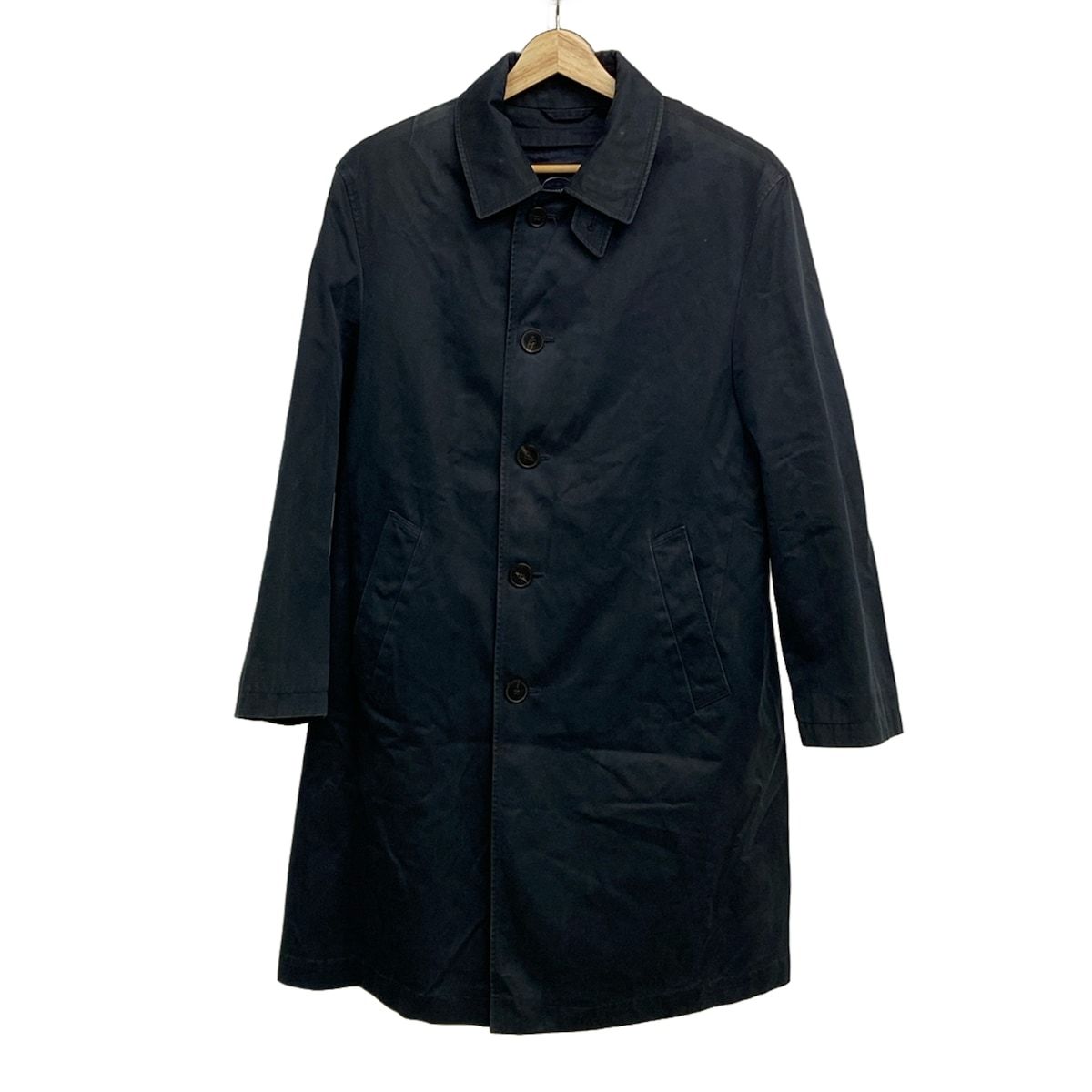 PaulStuart ポールスチュアート コート サイズ46 XL メンズ - 黒 春 秋物|長袖