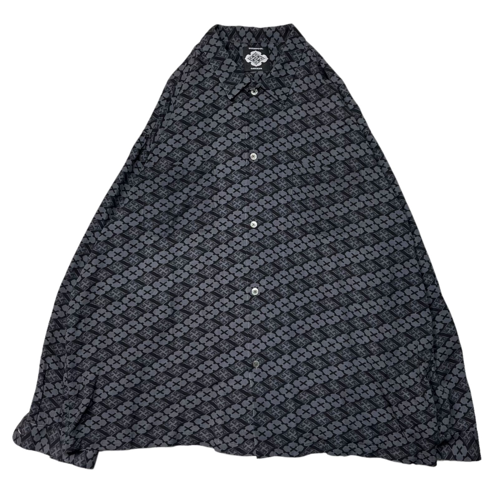 BUDSPOOL ×GAKKIN(バッズプール×ガッキン) 舐達麻 花罰 レーヨン