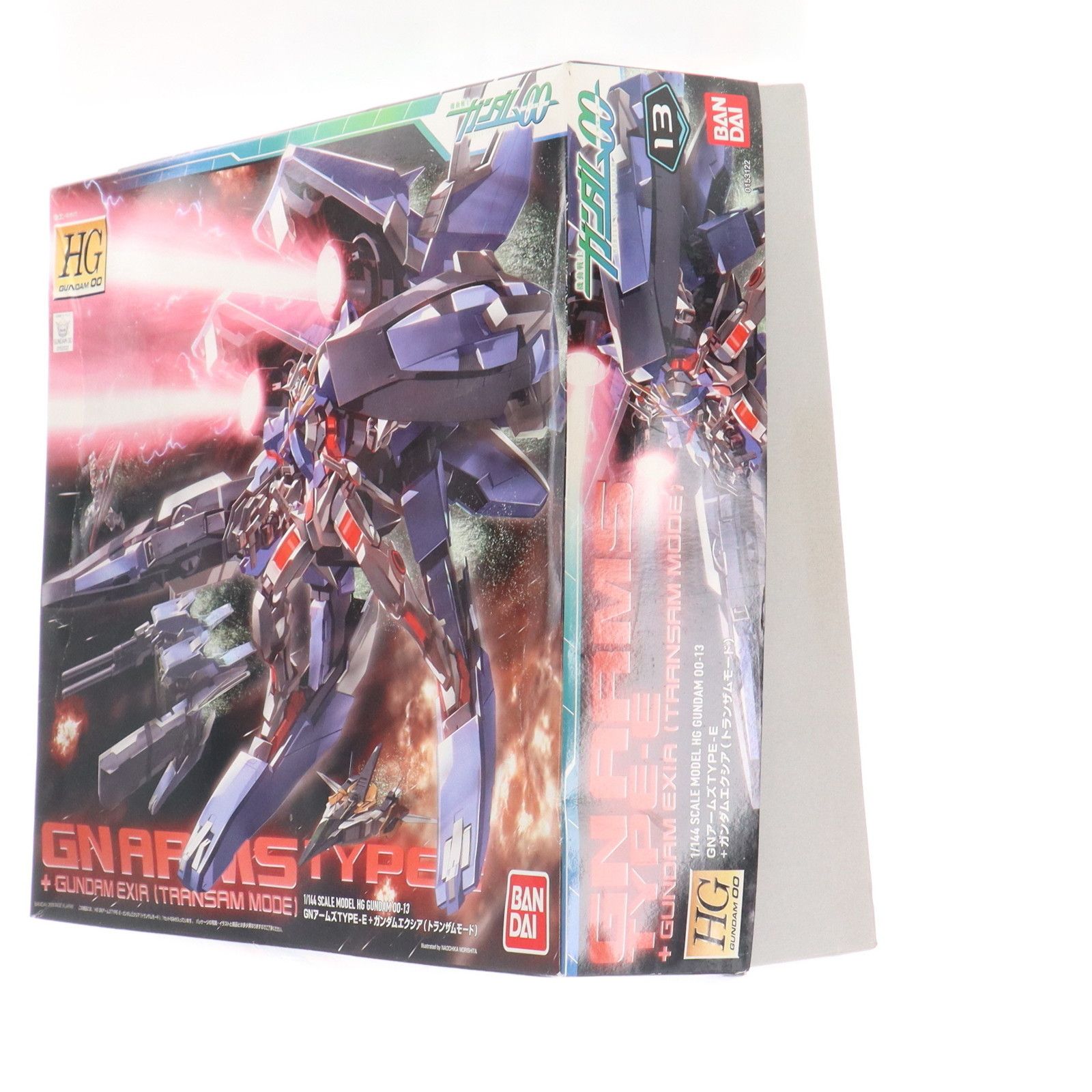 BANDAI - HG 1/144 GNR-001E GNアームズTYPE-E+GN-001 ガンダムエクシア(トランザムモード) 機動戦士ガンダム00(ダブルオー) プラモデル(0153122) バンダイ HG 1/144 GNR-001E GNアームズTYPE-E+GN-001 ガンダムエクシア