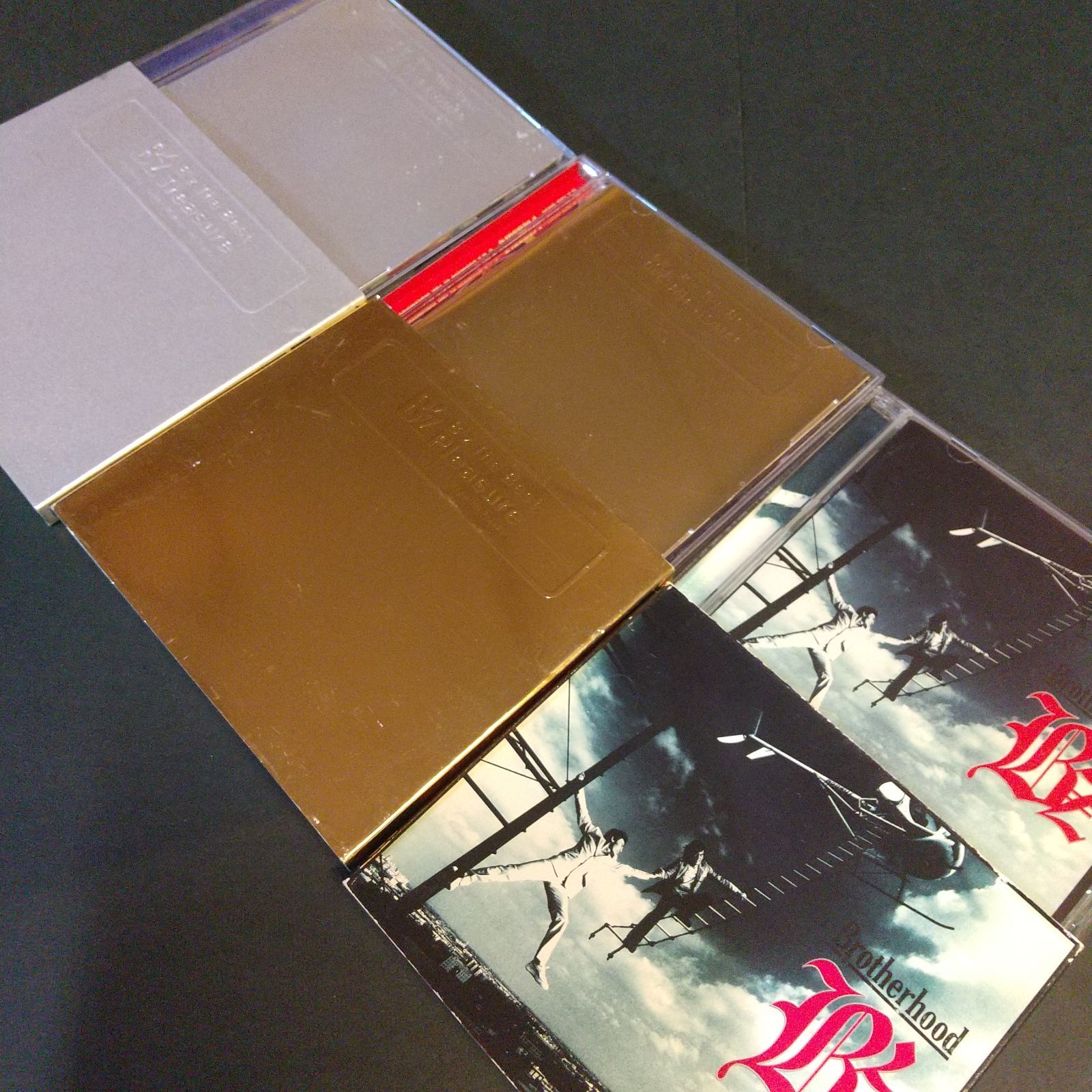 B'z アルバム3点セット 💿️The Best pleasure 金盤💿️The Best