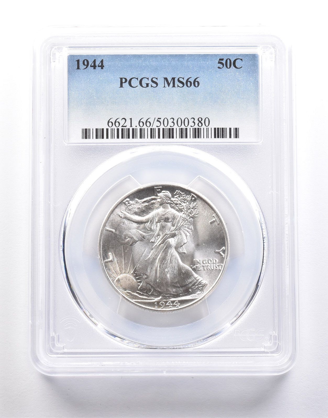 1944年ウォーキング・リバティ・ハーフダラー MS66 PCGS - メルカリ