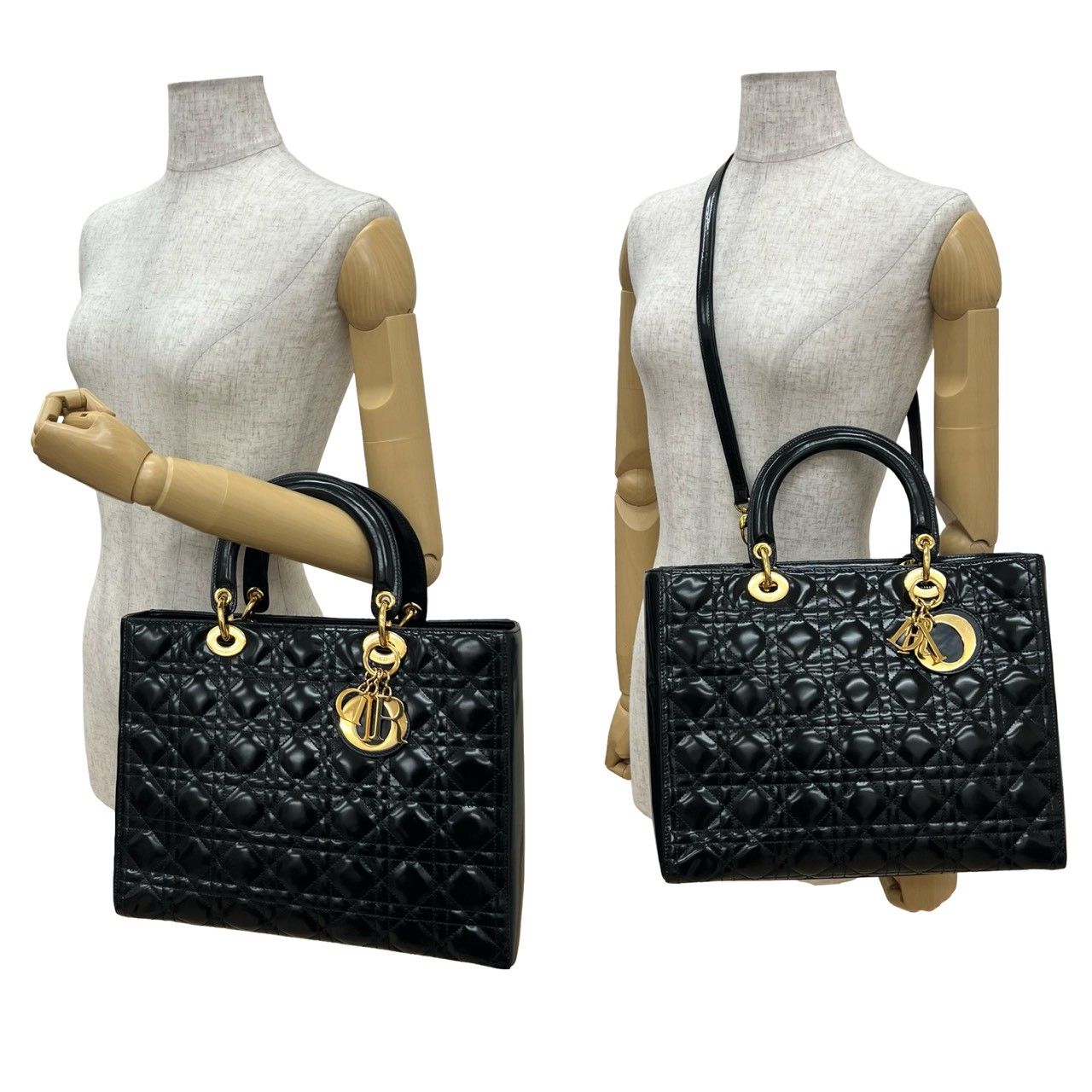 極 美品 Christian Dior クリスチャンディオール レディディオール 