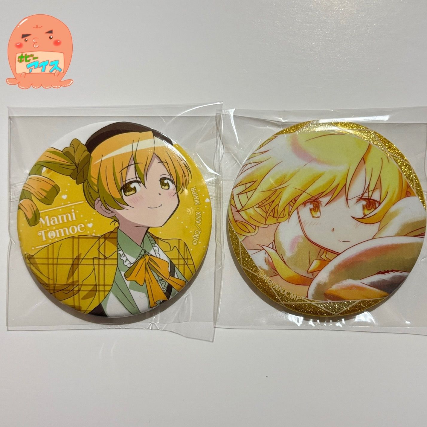 魔法少女まどか☆マギカ まどマギ 巴マミ 缶バッジ 【2点セット 