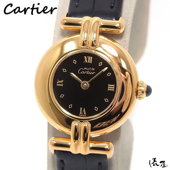 稼動品】Cartier カルティエ/サントスラウンド/QZ/OH済/レディース