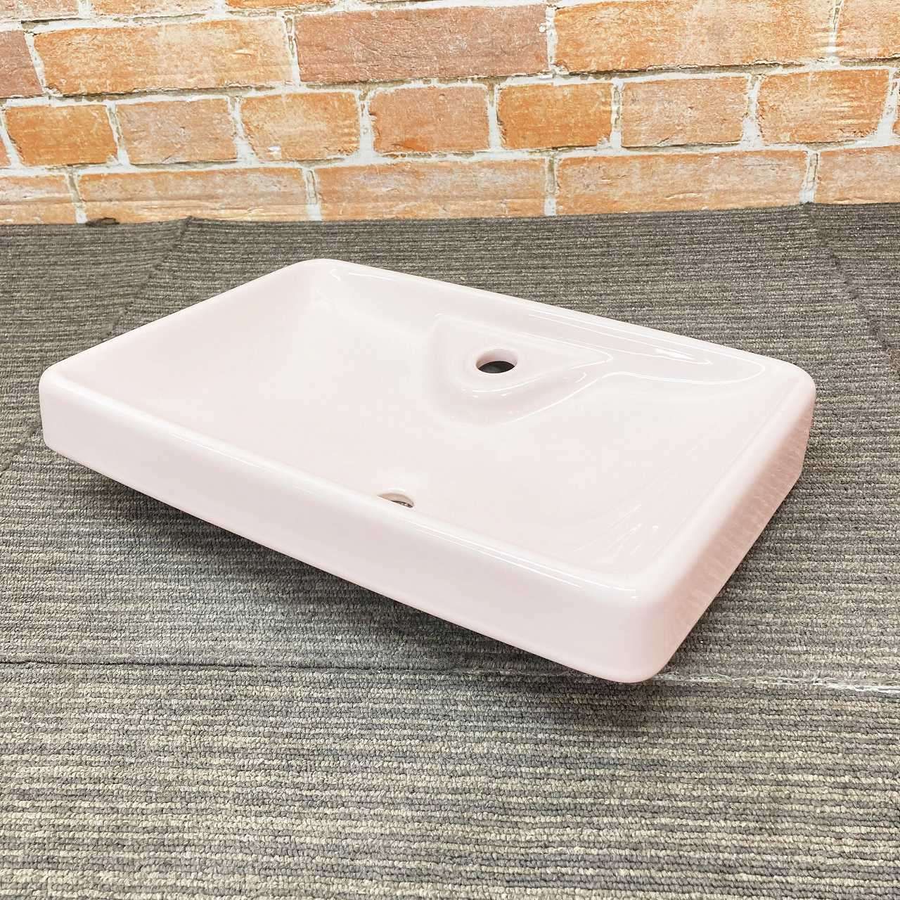 品 TOTO 洋式 トイレ 便器 S673 タンク用の蓋 ふた SR2 パステルピンク 0I0047