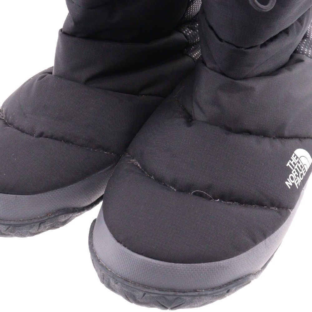 THE NORTH FACE (ザノースフェイス) NUPTSE APRES BOOTS ヌプシ アプレ ロゴ スノーブーツ ダウンブーツ ブラック US10/28cm NF0A7W4H