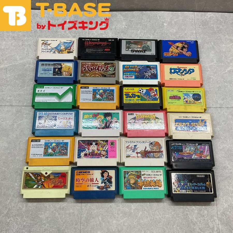 ファミリーコンピューター|ファミコン|FC ファイナルファンタジーⅡ ウィザードリィ ファイアーエムブレム 等 ソフト カセット 20点以上セット