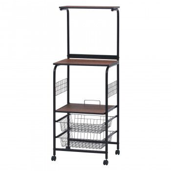 不二貿易 C|D 14637 レンジワゴン FBC-03-1 BK|BR 14637