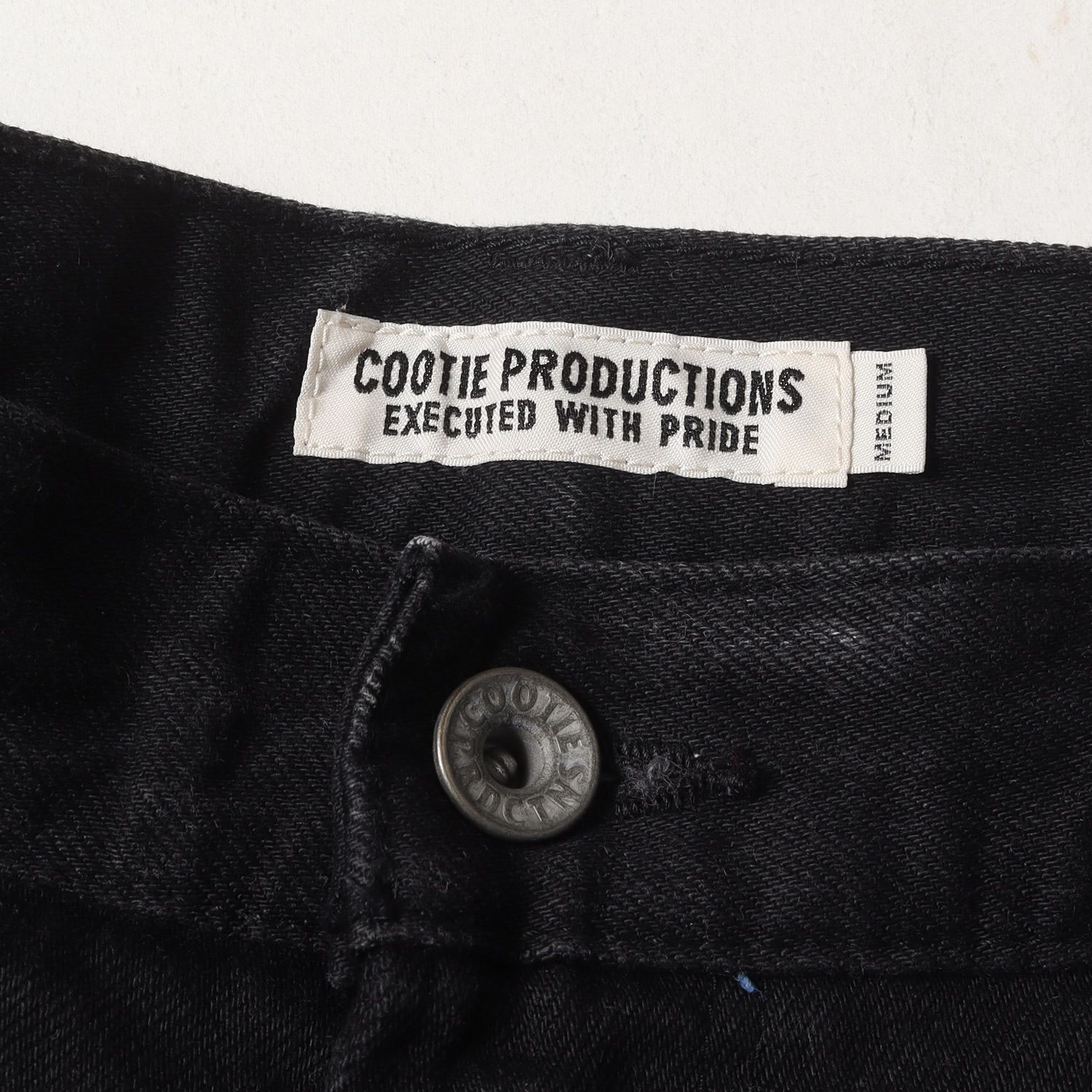 COOTIE クーティー パンツ サイズ:M 1タック ワイド テーパード デニム 