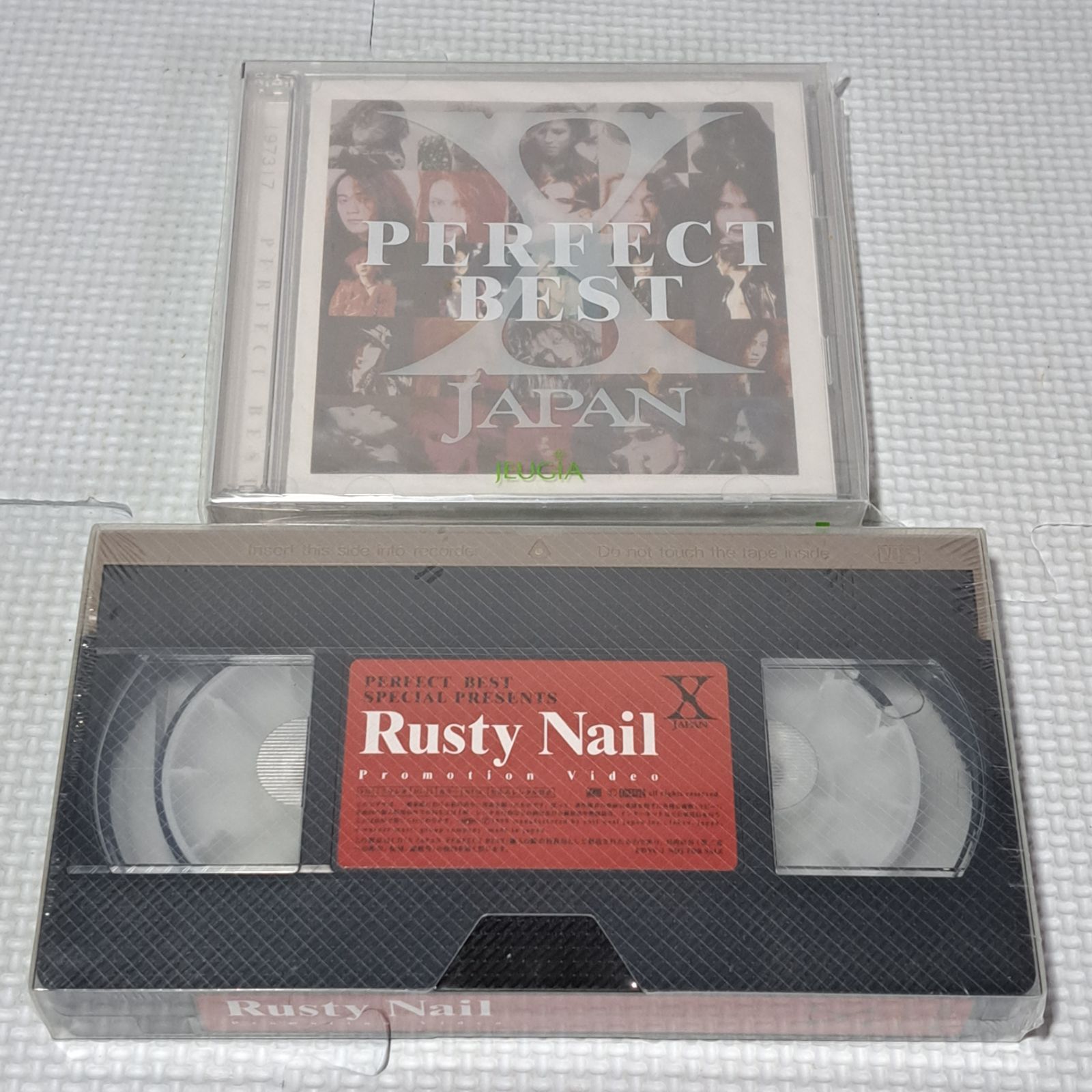 ○未開封品 ▽CD・VHS▽ アルバム「X JAPAN/PERFECT BEST」＋初回購入