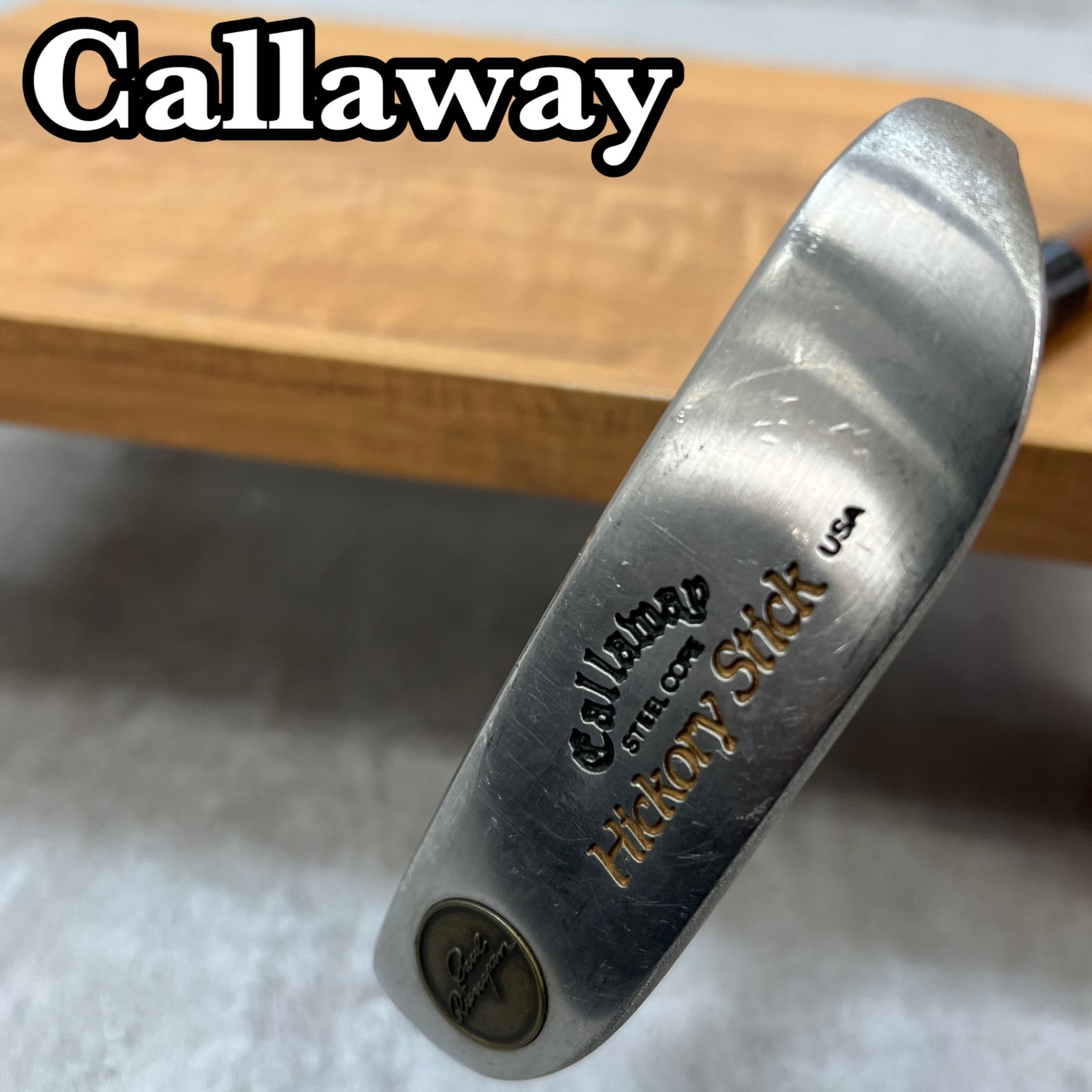 【激レア！】Callaway ヒッコリースティック 木製 希少！M60704 激レア！】Callaway ヒッコリースティック 木製 希少！M60704