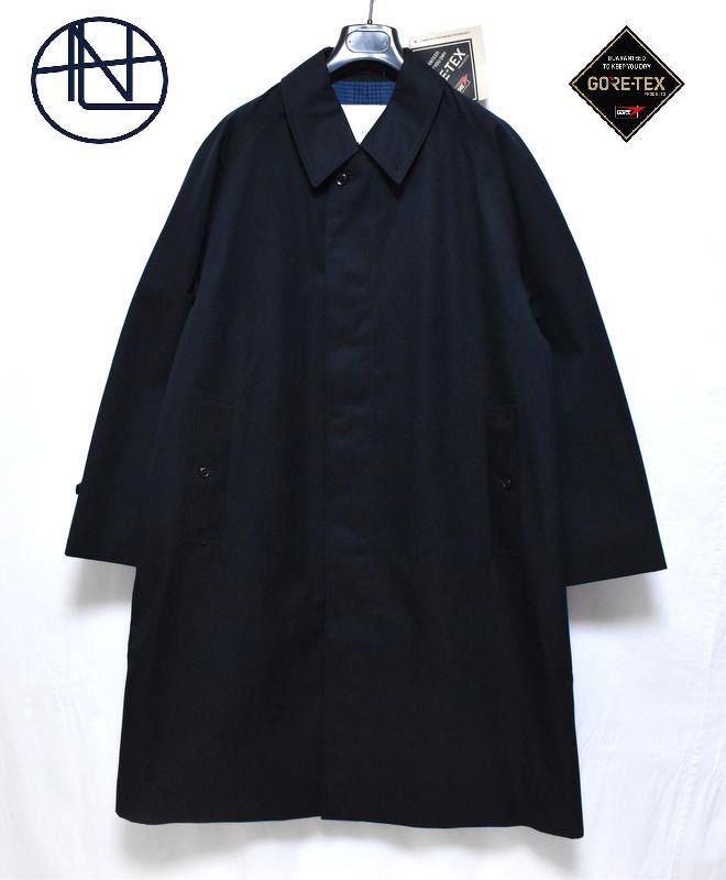 新品 nanamica GORE-TEX Balmacaan Coat【0】【1】SUBF263 ネイビー