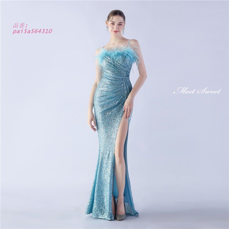 ドレス マーメイドドレス パーティードレス スパンイブニングドレス ウェディングドレス ウエディングドレス 二次会 舞台衣装 結婚式 発表会 pai5a564310 MAAHADDERANG_COM