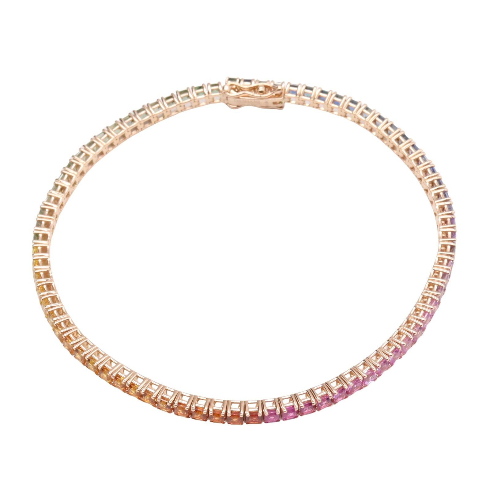 【未使用品】DAMIANI ダミアーニ ルーチェ レインボー K18PG ブレス ダミアーニ Damiani ブレスレット ルーチェ タイムレス