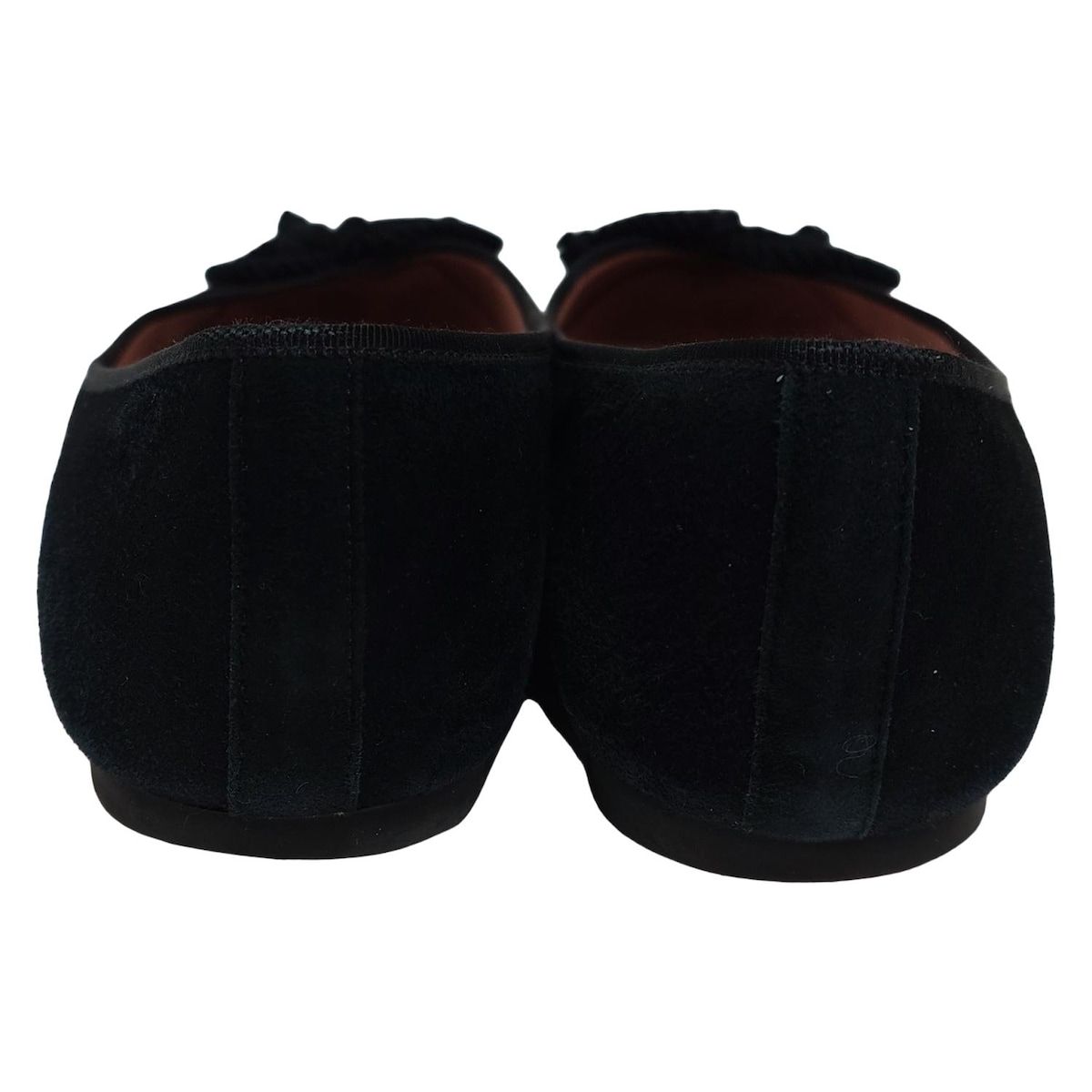 Pretty Ballerinas ブラック フラットシューズ　38 1/2 Pretty Ballerinas(プリティバレリーナ) フラットシューズ 38