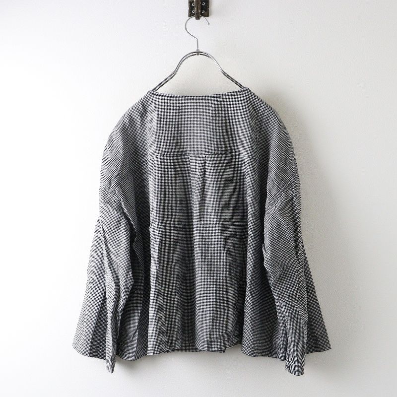 nest Robe アップサイクルリノギンガムシャツジャケット 【公式通販】