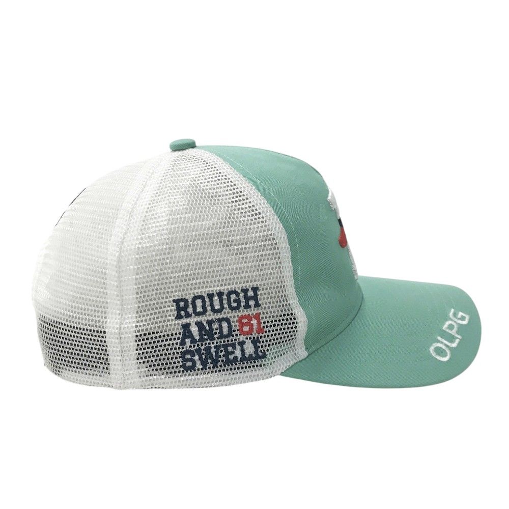 rough&swell ラフアンドスウェル トラッカーメッシュキャップ グリーン ROUGH&SWELL ラフアンドスウェル メッシュキャップ グリーン系