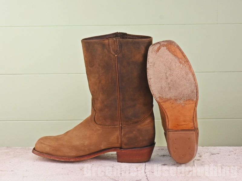 Tony Lama ブラウンウエスタンブーツ B684 ビンテージ トニーラマ Tony Lama ウエスタンブーツ ワイズ細め