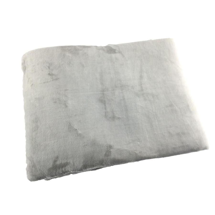 ボアラグ はっ水加工 3.4畳 185x280cm ライトグレー