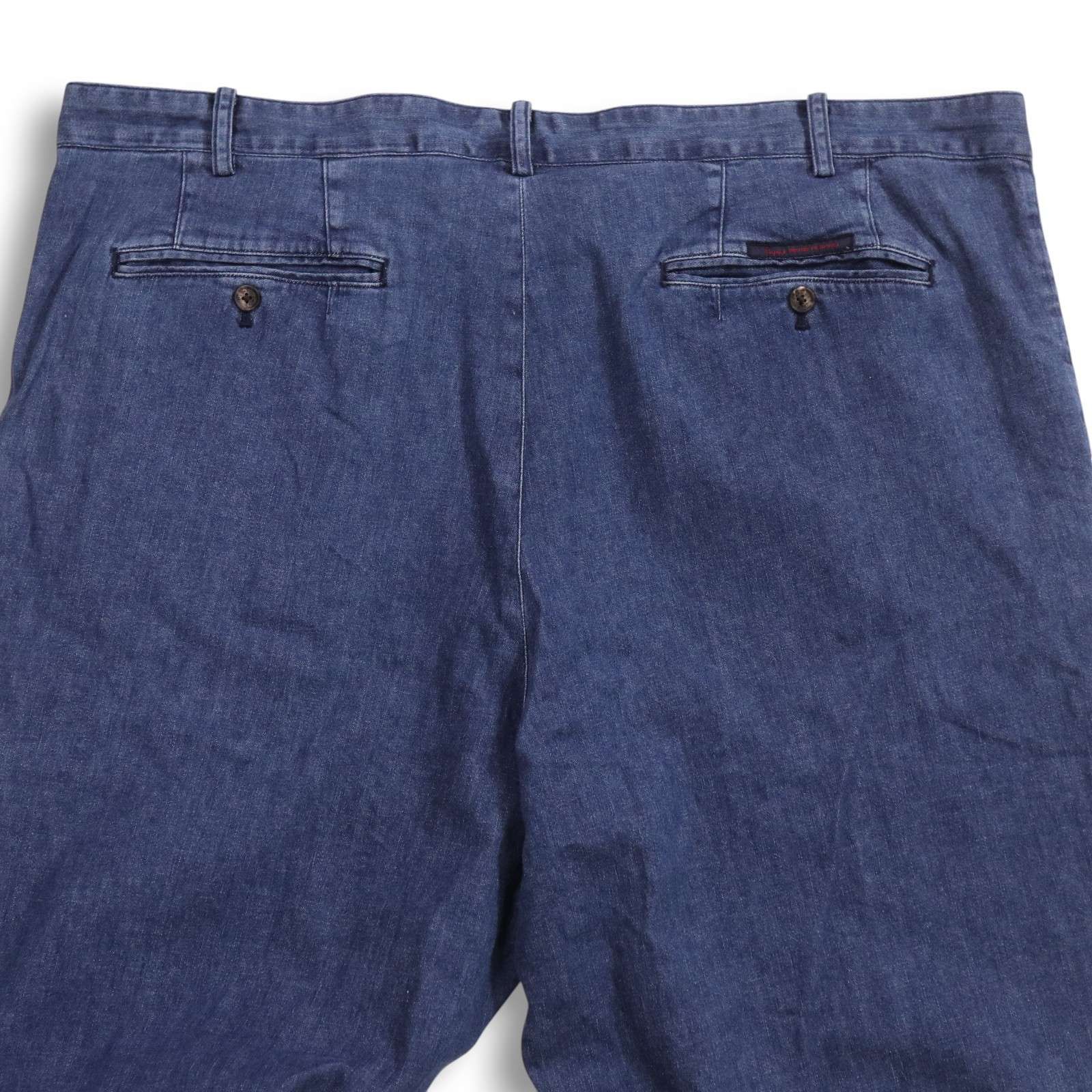 パパス　PAPAS デニムダッフルコート　ＬＬサイズ 12.25ozモーションフリーストレッチデニム イージーパンツ