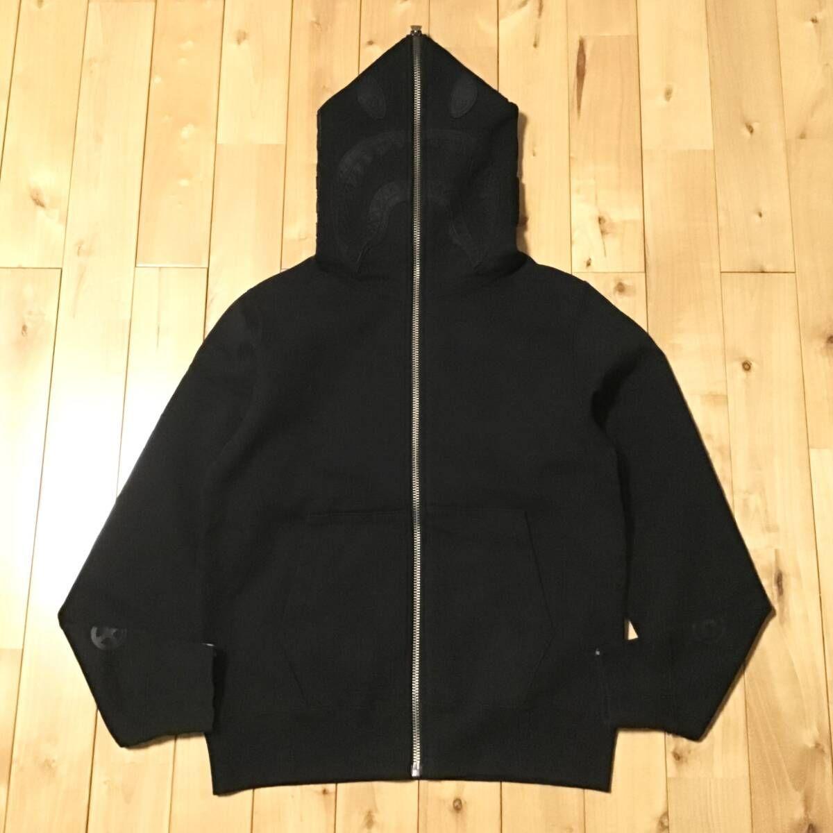 ☆激レア☆ BOUNTY HUNTER BAPE shark full zip hoodie Mサイズ 