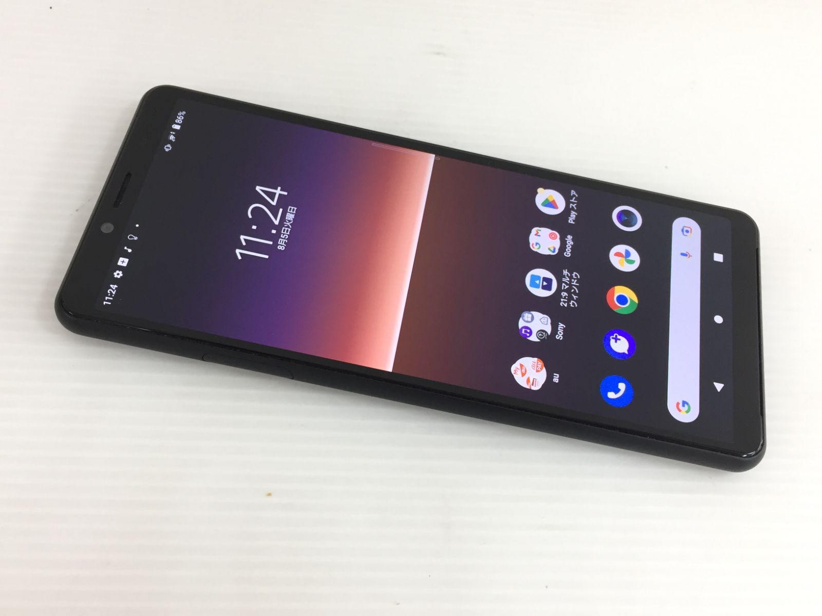 SONY Xperia 10 II SOV43 au ブラック Amazon | au Xperia 10 II SOV43 (SOV43SKA) SIMロック解除済