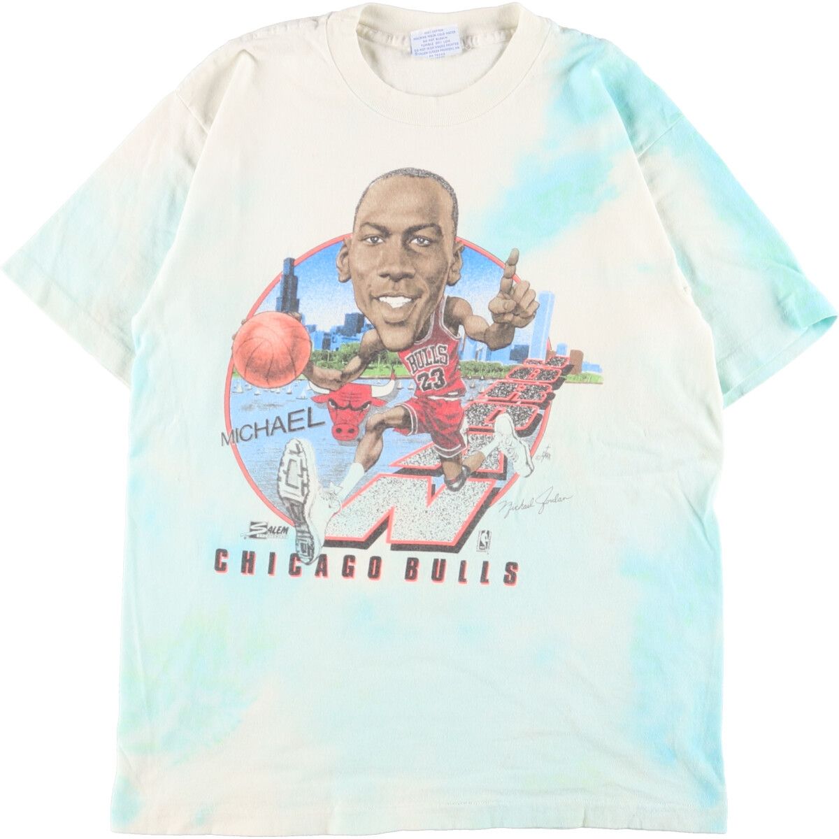 NBA CHICAGO BULLS スポーツプリントTシャツ メンズXL
