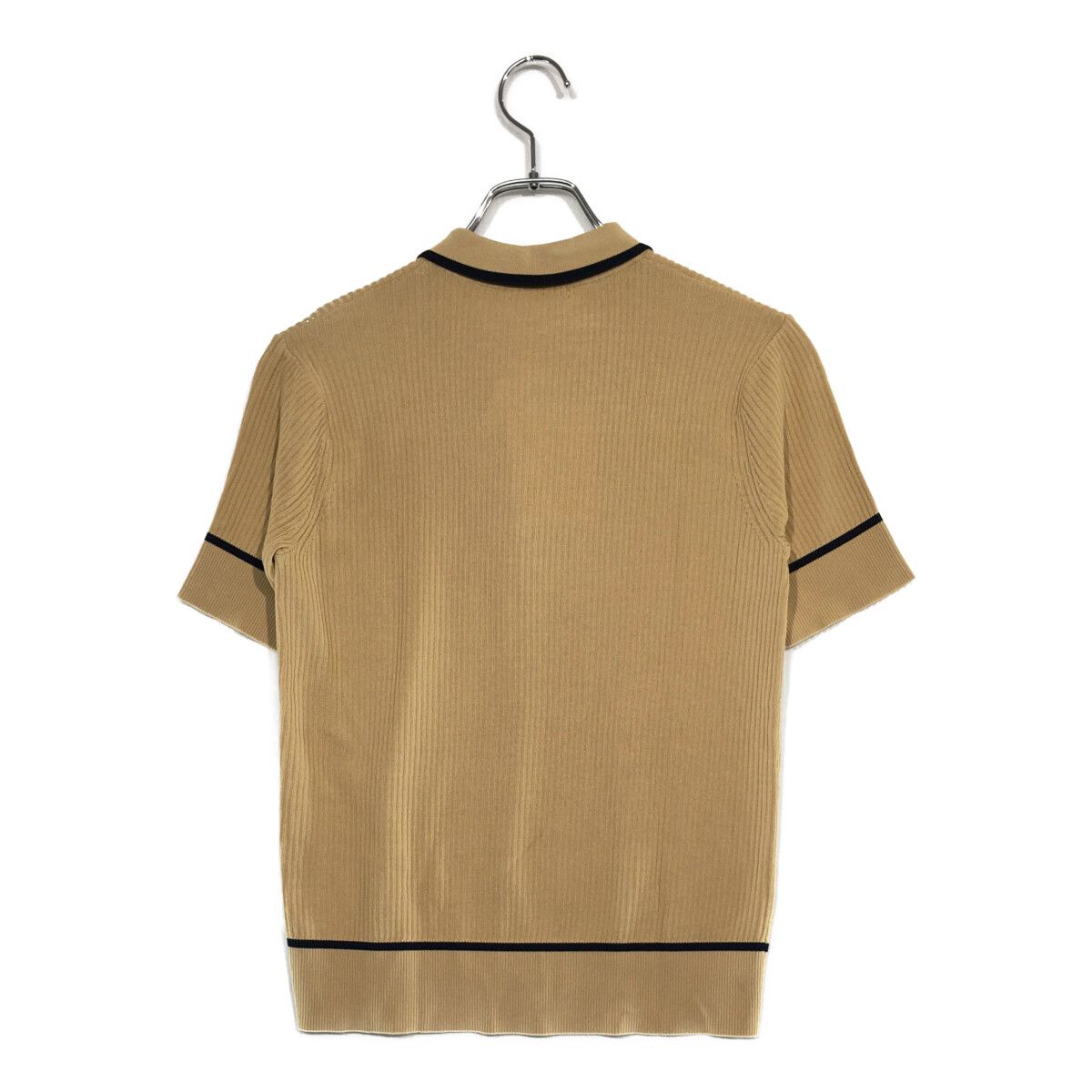 Heal Creek - coco 未使用品 ヒールクリーク HEAL CREEK レディース 半袖ポロシャツ 40(M) ベージュ サマーニット 未使用品 レディース ヒールクリーク HEAL CREEK 半袖ポロシャツ