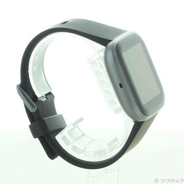 【中古】Fitbit versa  ブラック Amazon.com: Fitbit Versa Smart Watch, Black/Black Aluminium