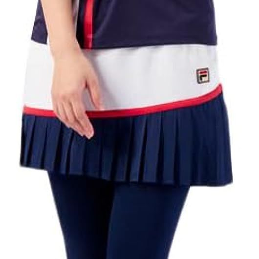 FILA フィラ テニス スコート Lサイズ 新品未使用 白紺 - メルカリ