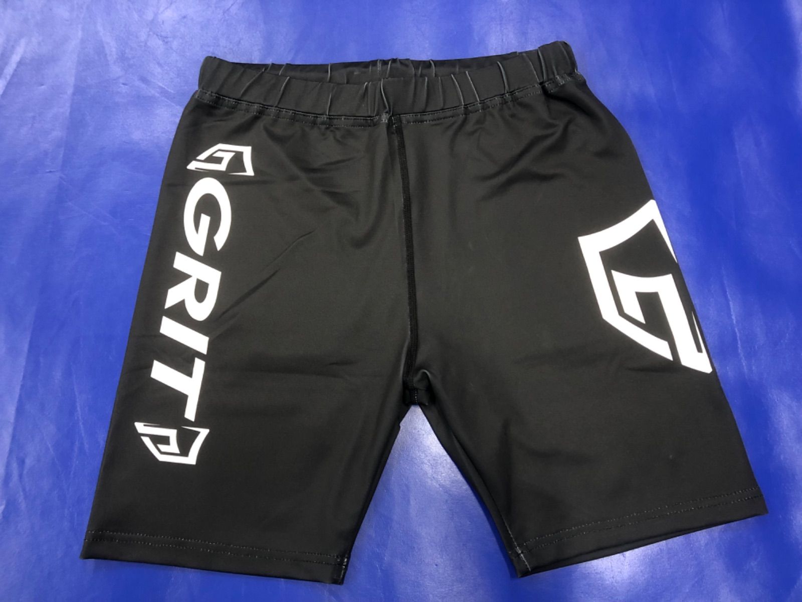 GRIT オリジナル　タイツ　ブラック　MMA キックボクシング　レスリング