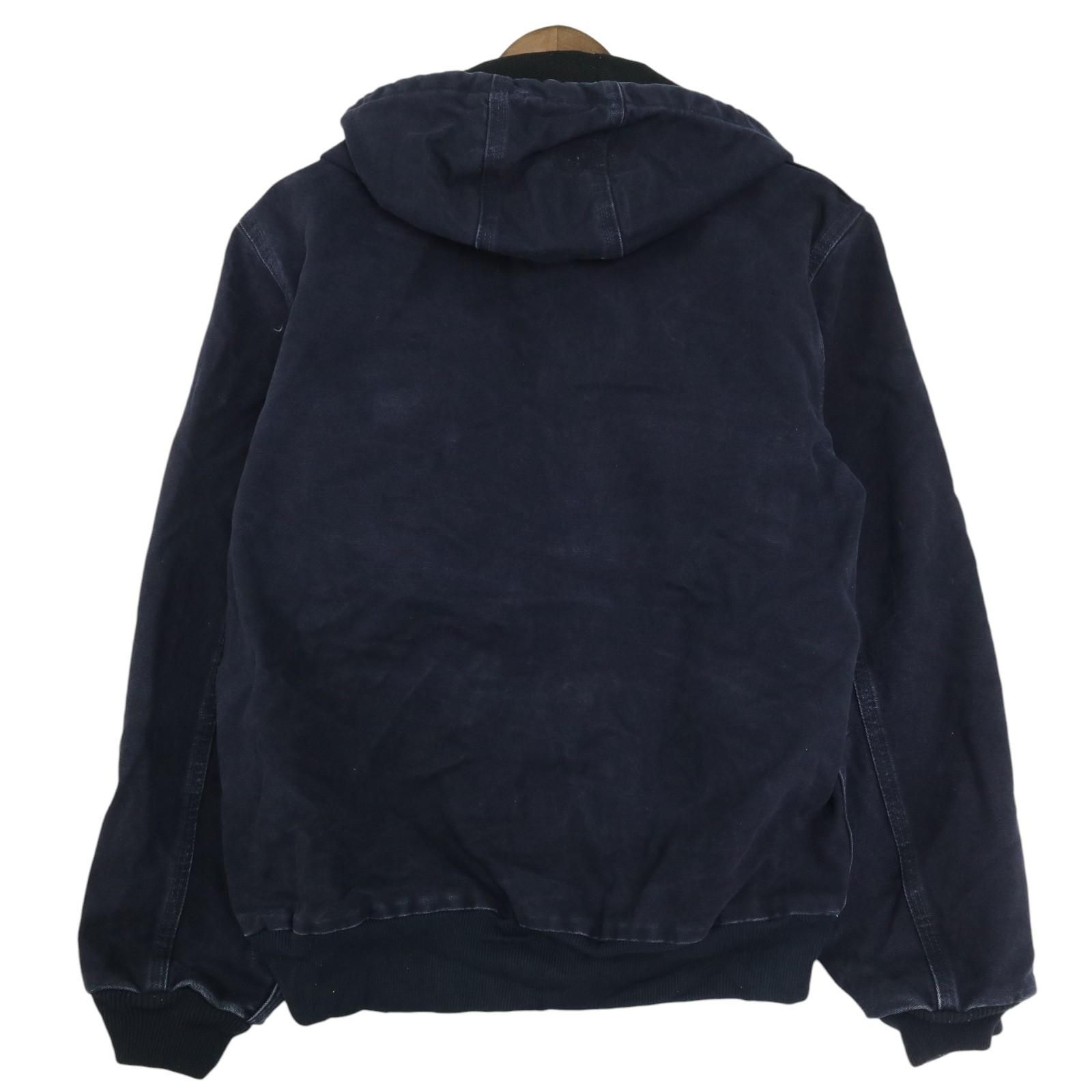 00年代 Carhartt カーハート アクティブジャケット ワーク 企業ロゴ
