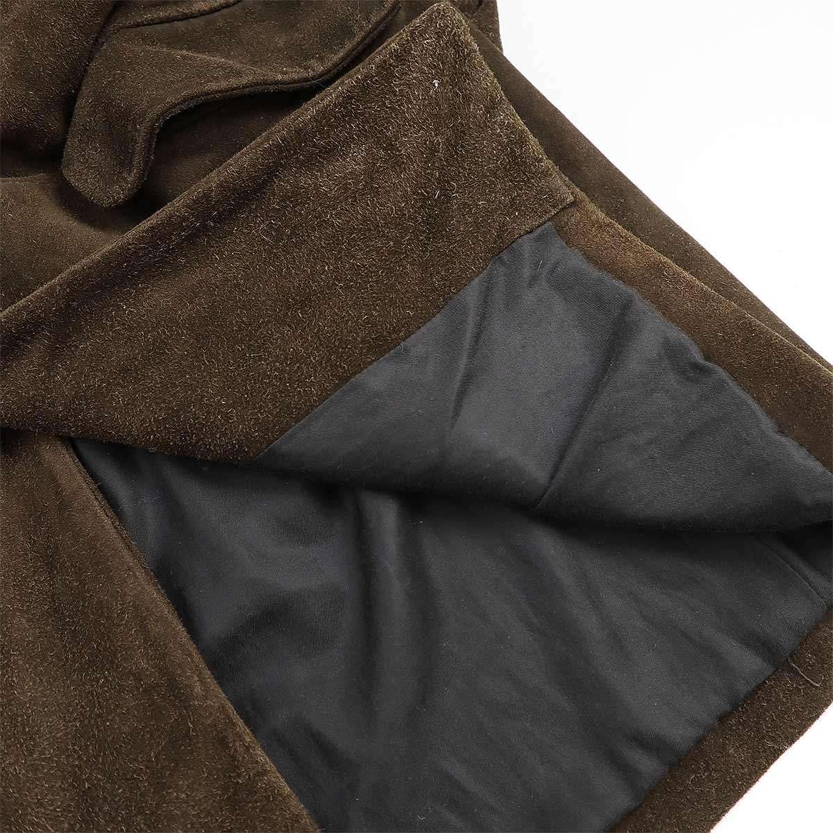 COMOLI コモリ 19AW ディアスキンチェスターコート ブラウン 2 Q03