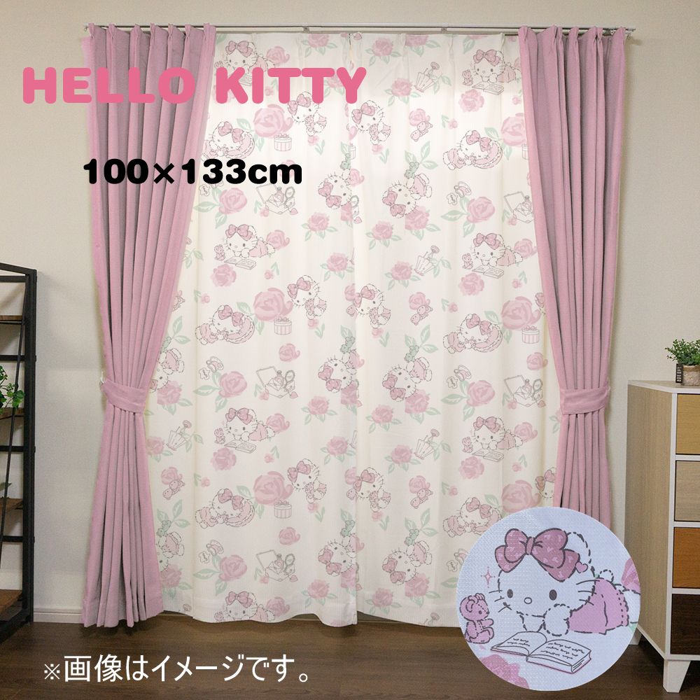 HELLO KITTY ビーズカーテン シュリンク付き - カーテン