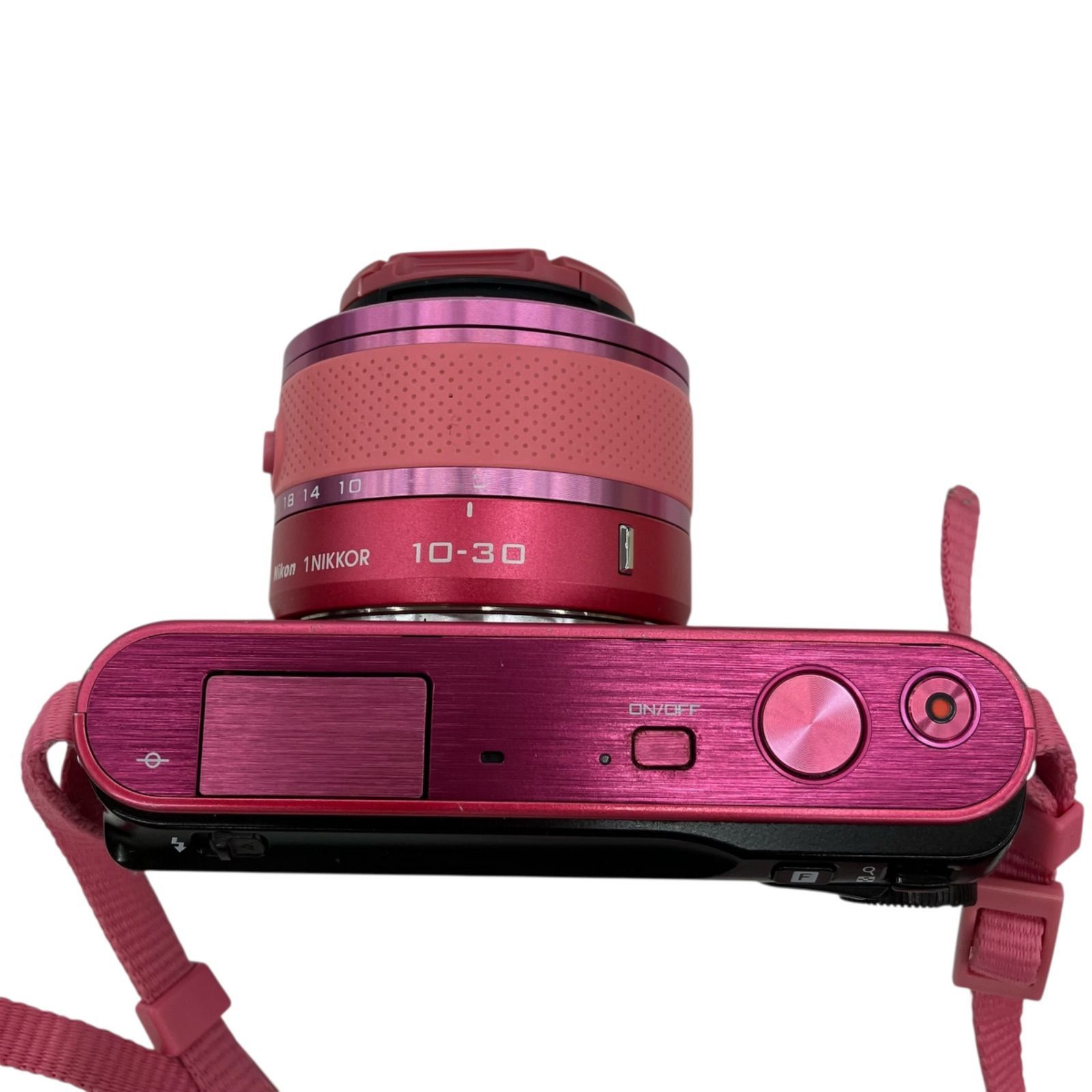 186000 現状品 Nikon J2ピンク ミラーレス一眼 ズームレンズキット 