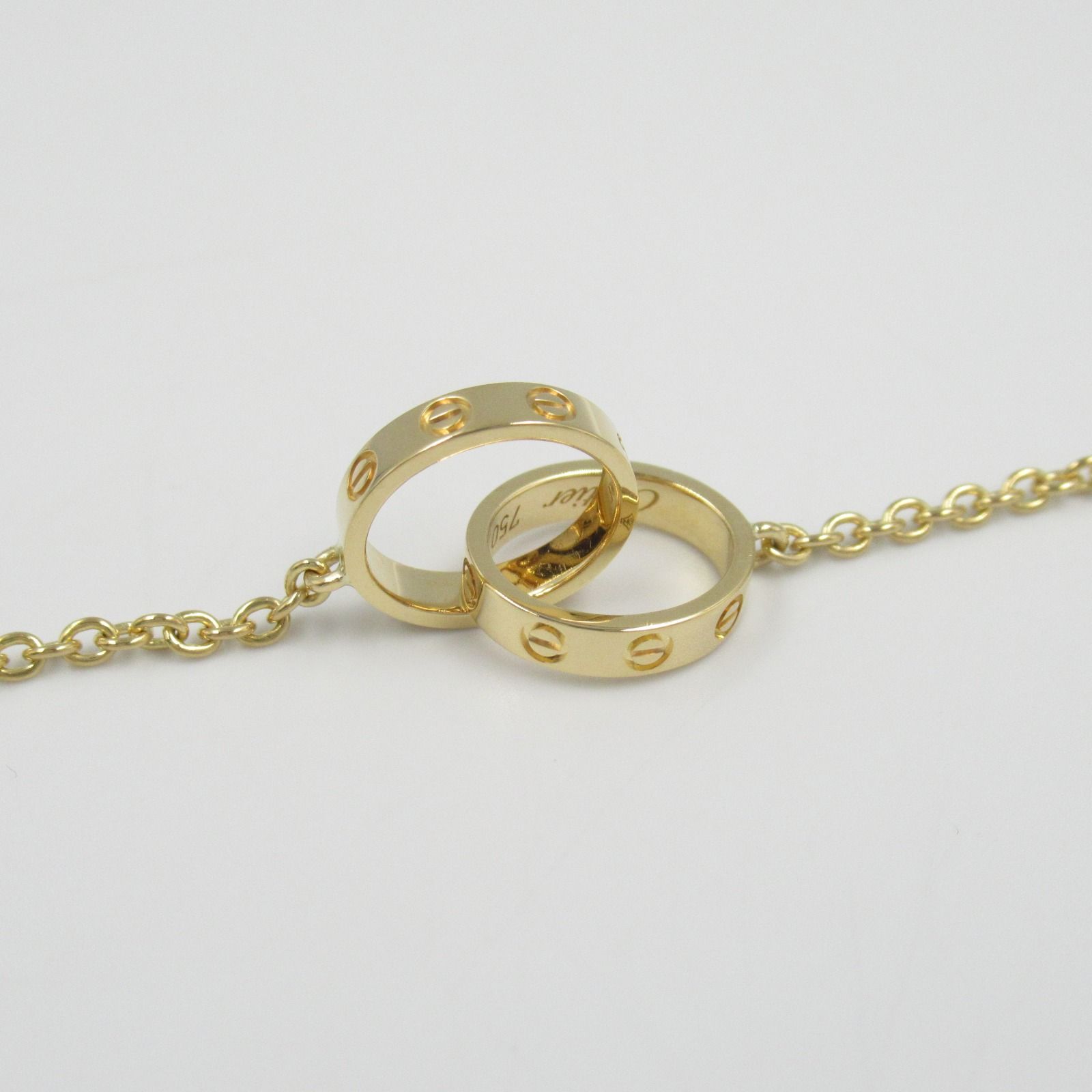 カルティエ CARTIER ブレスレット ベビーラブ ブレスレット 腕回17