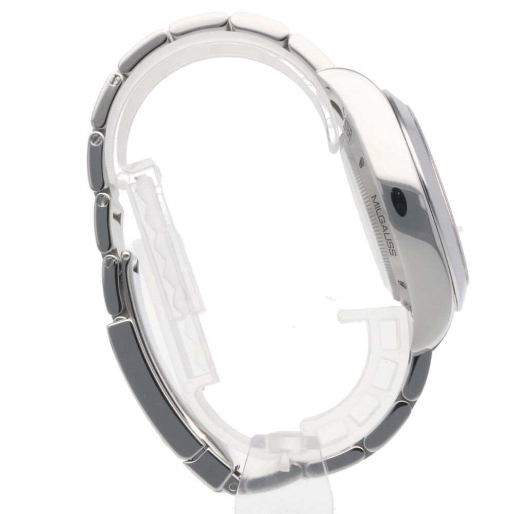ロレックス ROLEX ミルガウス オイスターパーペチュアル 腕時計 時計 ステンレススチール 116400 自動巻き メンズ 1年保証