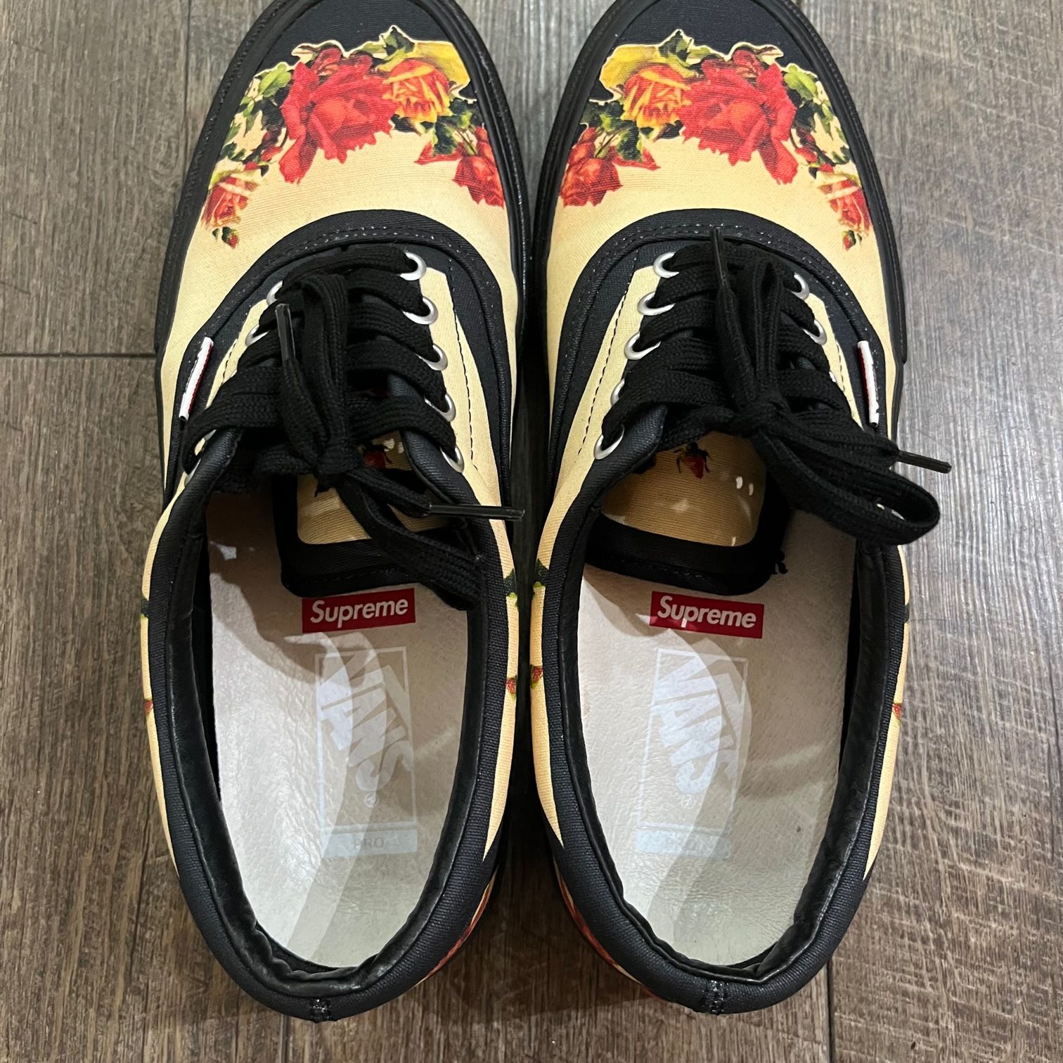 VANS ERA SUPREME JEAN PAUL GAULTIER PEACH コラボ バンズ エラ ジャンポール シュプリーム 