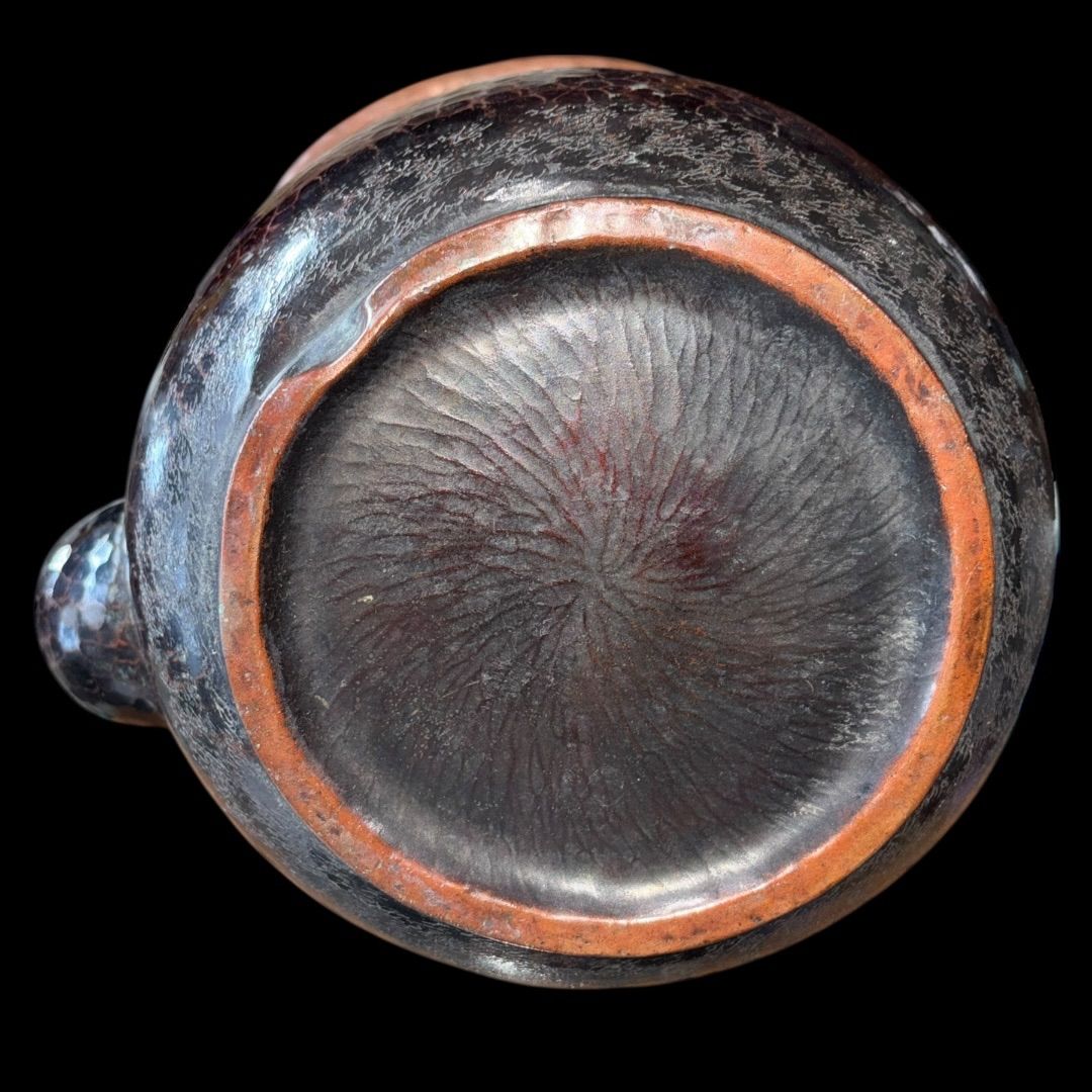 薬缶 銅製 銅瓶 湯沸かし 口蓋付き 湯沸 急須 やかん 銅やかん 煎茶