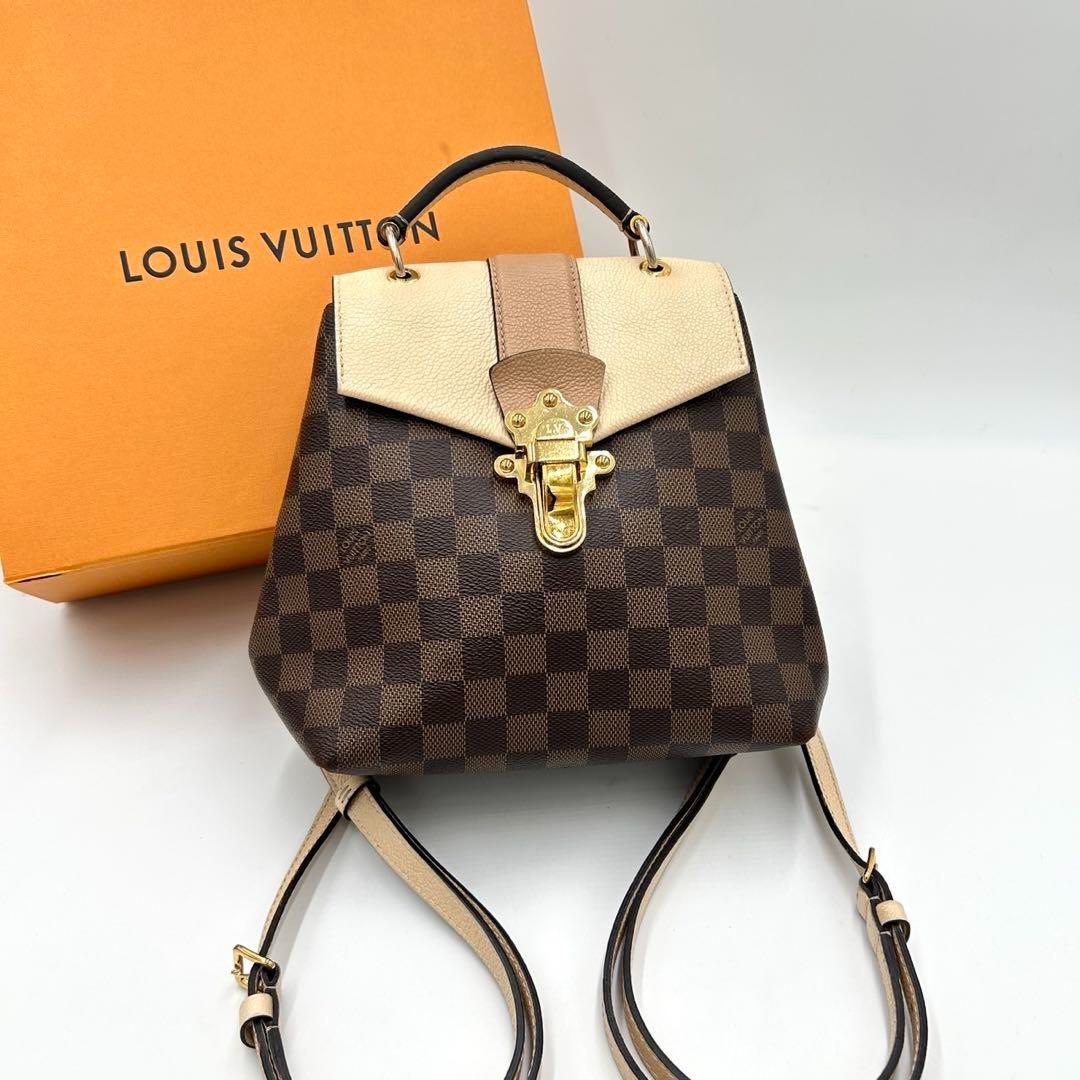 ルイヴィトン ダミエクラプトン バックパックリュック 3way