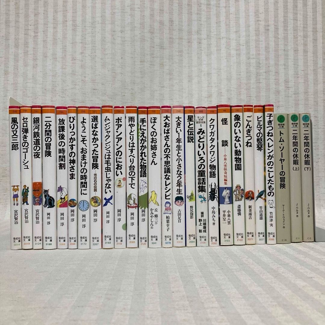 【51冊】世界の名作児童書　偕成社文庫　大どろぼうホッツェンプロッツ　他 51冊 世界の名作児童書 偕成社文庫 大どろぼう