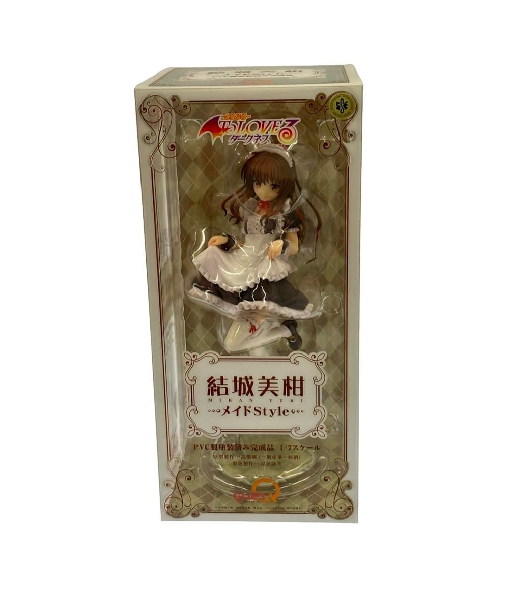美品 キューズQ フィギュア TO LOVEる ダークネス 結城美柑 メイドstyle Amazon.co.jp: ToLOVEる とらぶる ダークネス 結城美柑 メイド